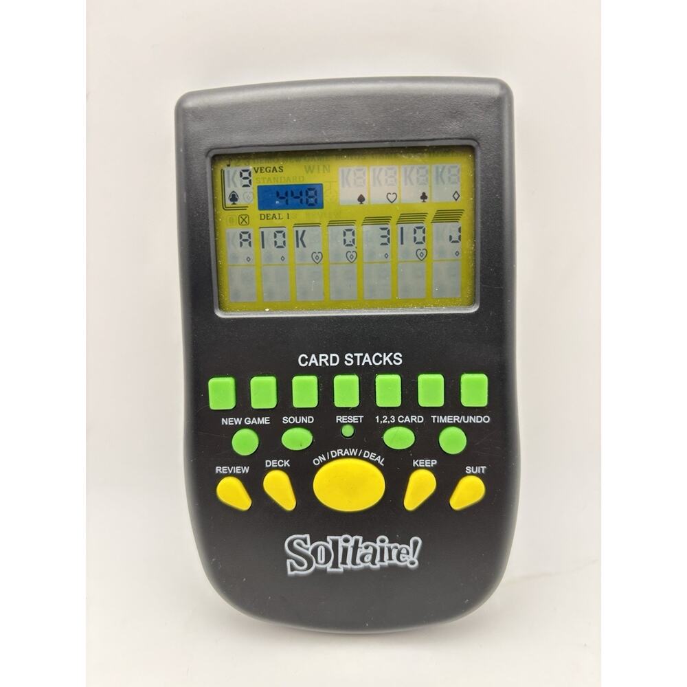 Solitaire Pocket Arcade Handheld Travel Game by Westminster Tested Works VG Cond